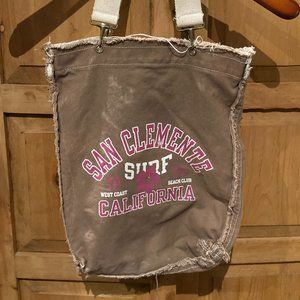 West Coast Beach Club Surf San Clemente California Tote